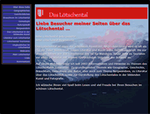 Tablet Screenshot of loetschen.de